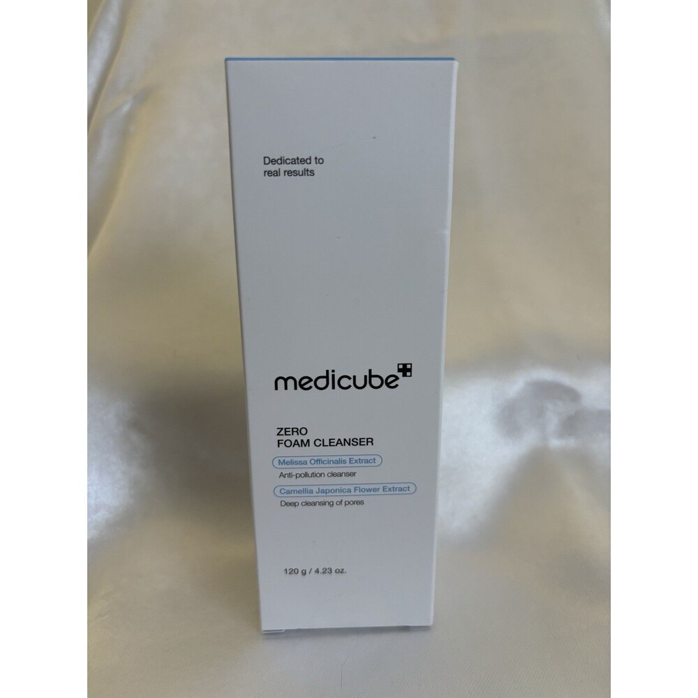 MEDICUBE - Zero Foam Cleanser [120ml] NEW 4.23 oz Anti Pollution Cleanser Pores